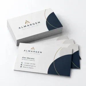 Tarjetas de Agradecimiento Personalizadas - Almargen
