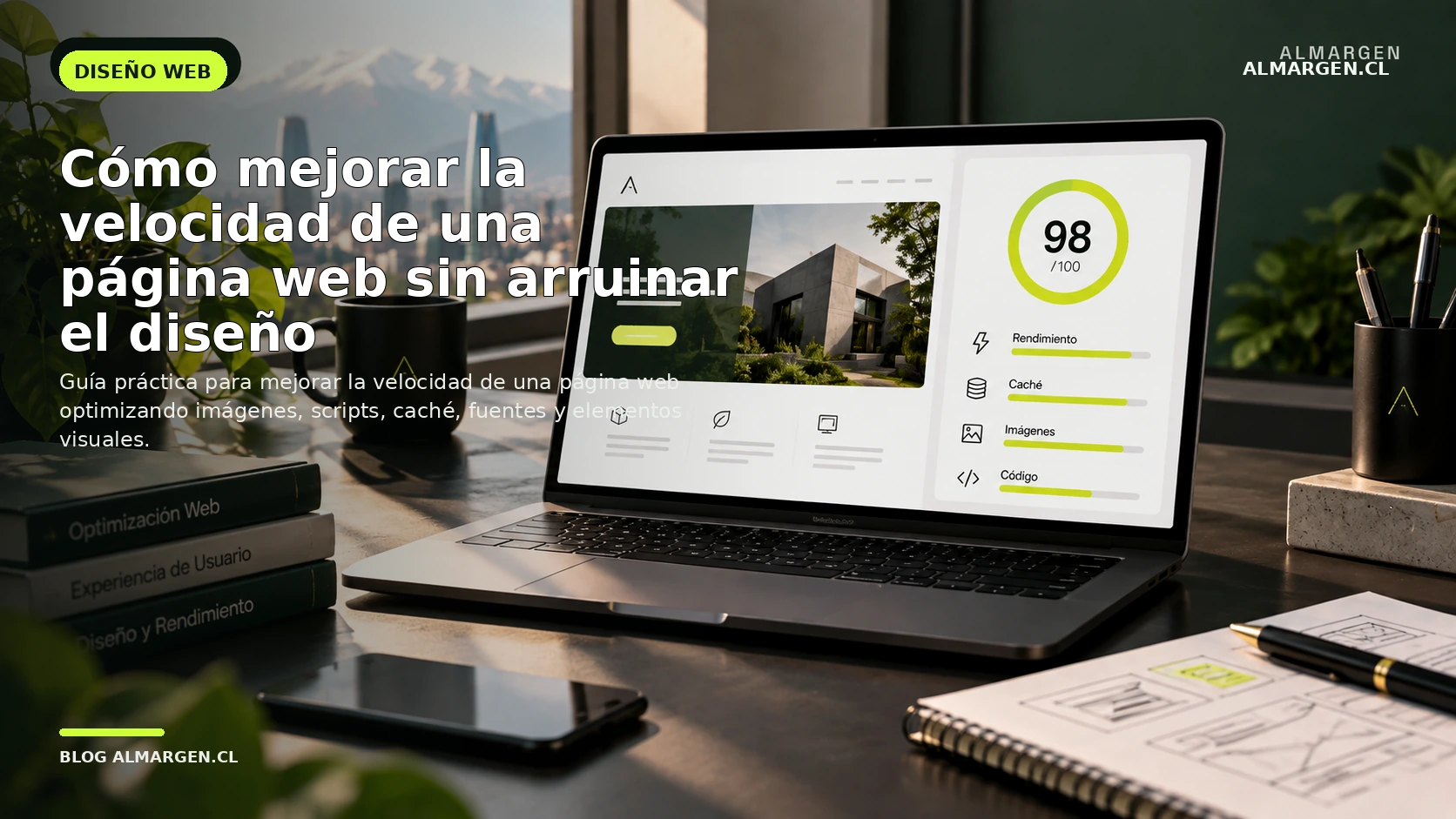 Cómo mejorar la velocidad de una página web sin arruinar el diseño